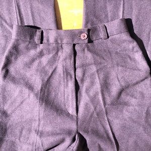 Vintage MJ Concepts In Sports Wear Purple Wool Pants Inseam 33” Size 3